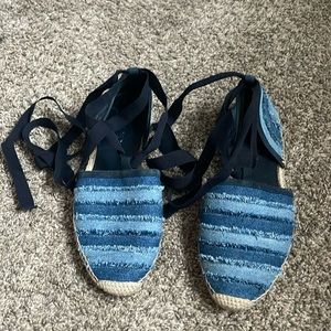 Jimmy Choo denim espradilles